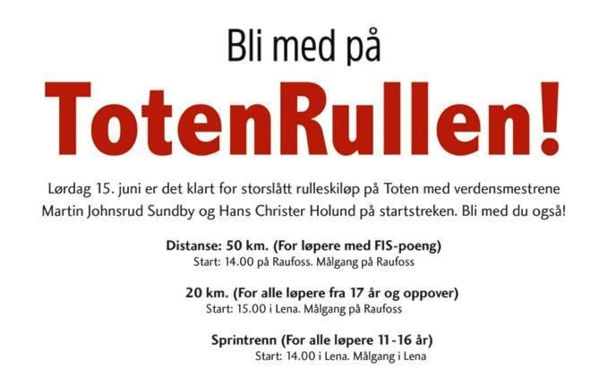 Informasjon Totenrullen på Lena